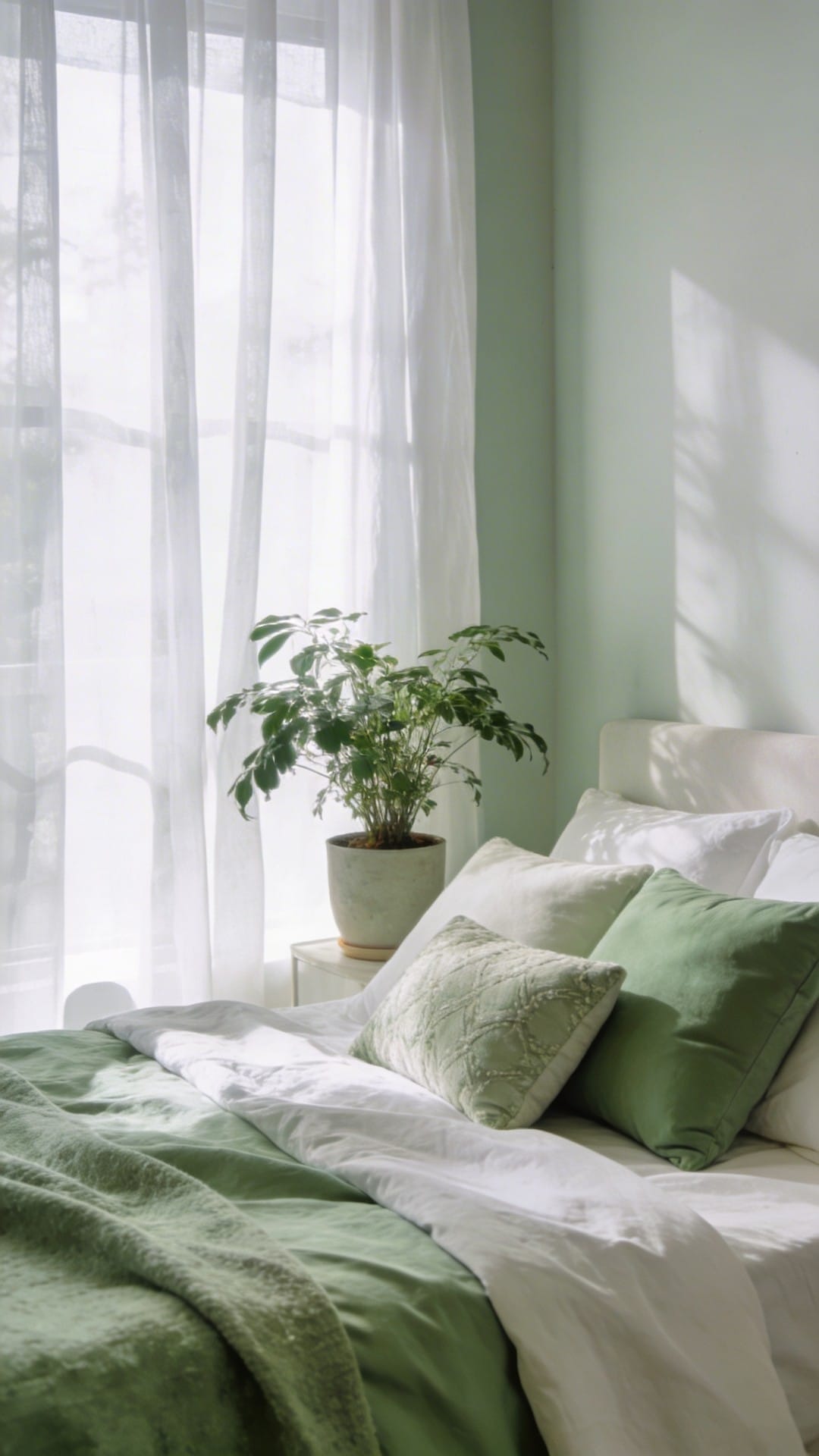 Sheer White Curtains For Dreamy Light