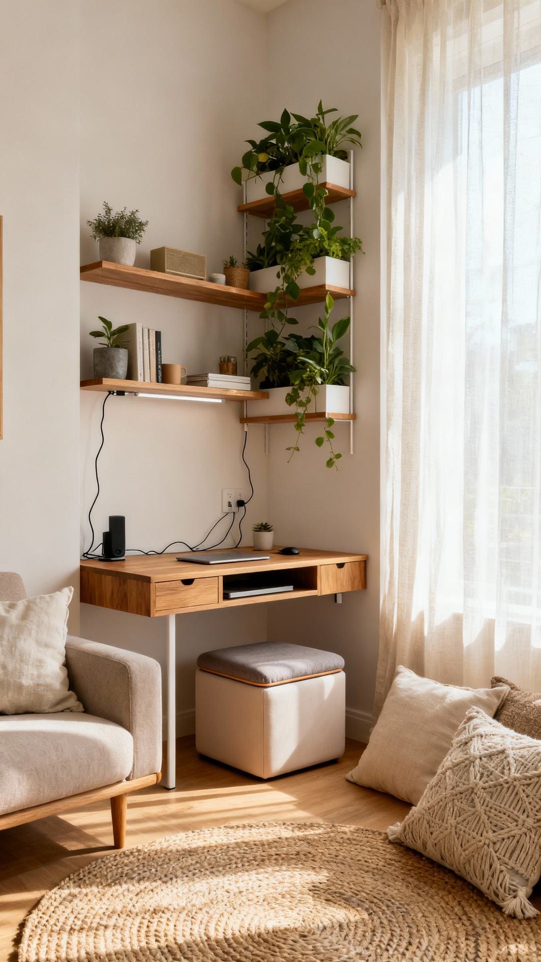 Smart Tech Minimalism With Cable-Free Corners