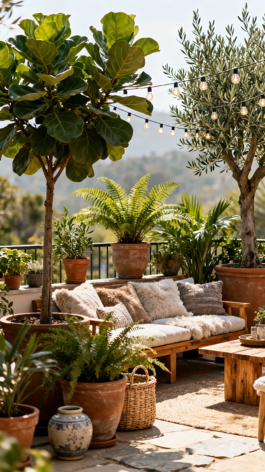 Soften Everything With Potted Trees