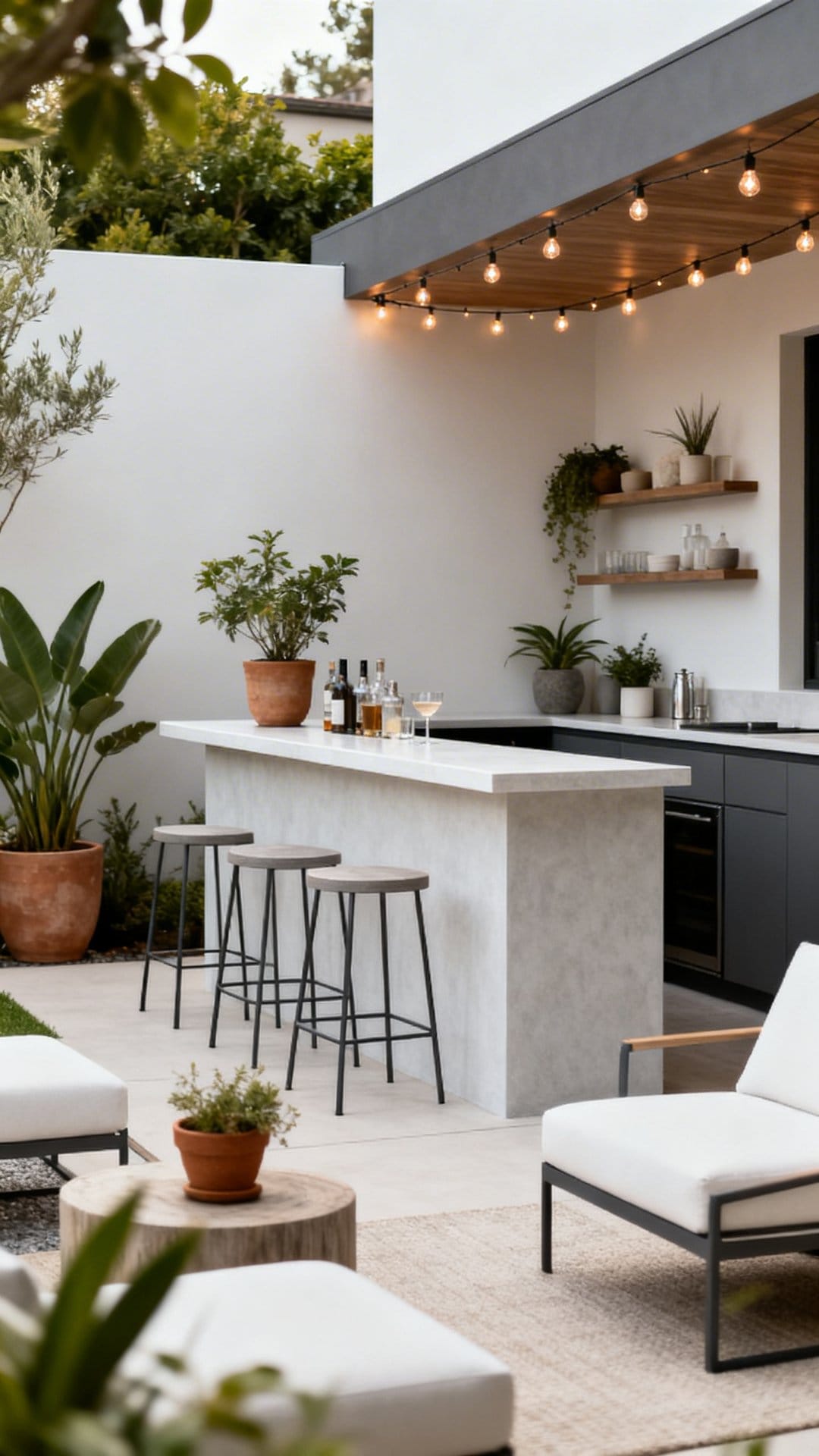 Style A Minimalist Outdoor Bar