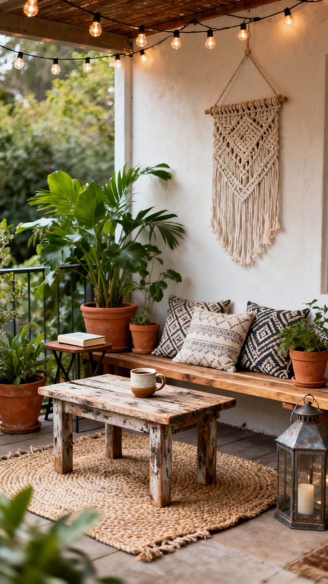 Style An Outdoor Coffee Nook