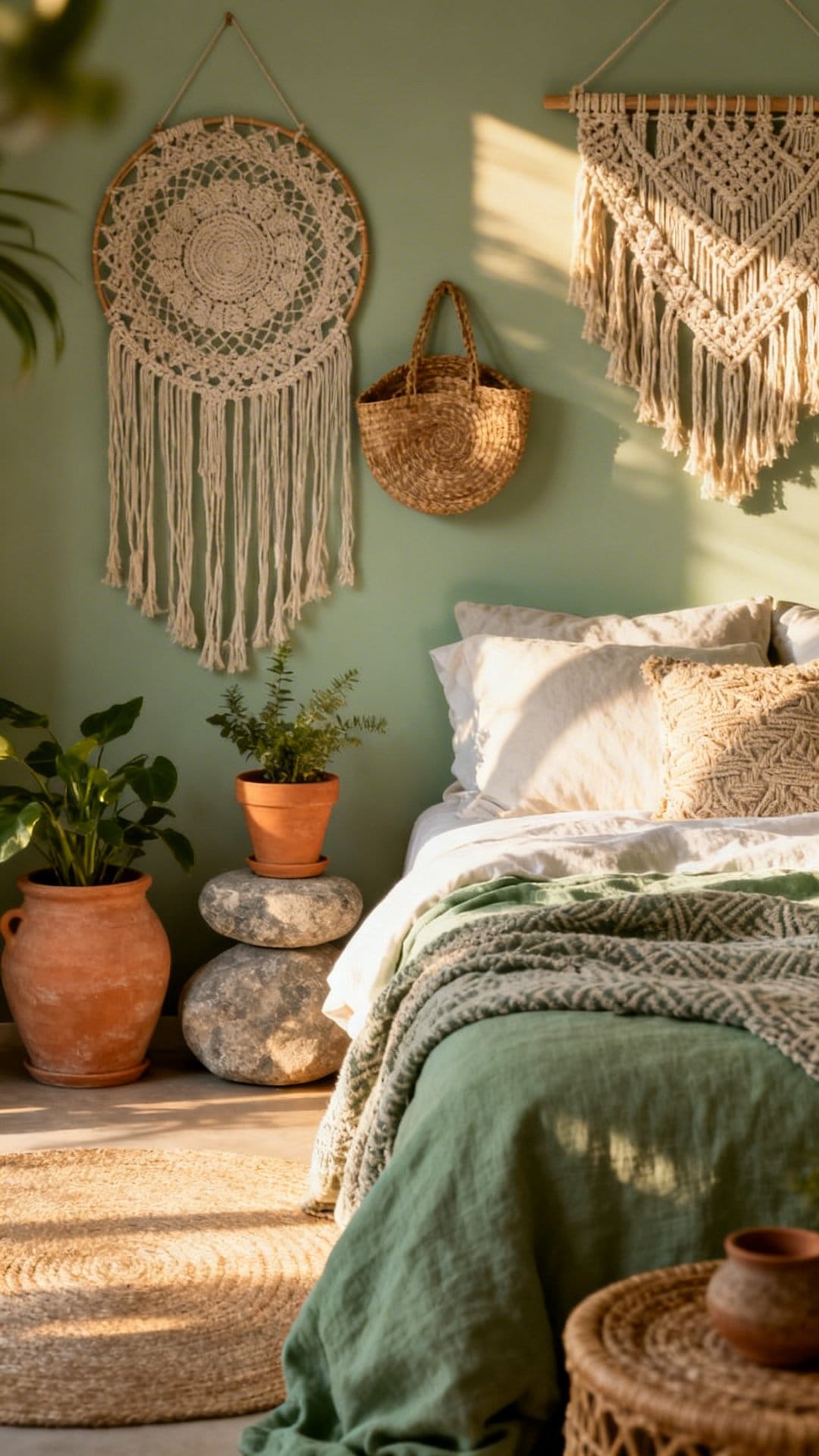 Style With Stone and Clay Accents