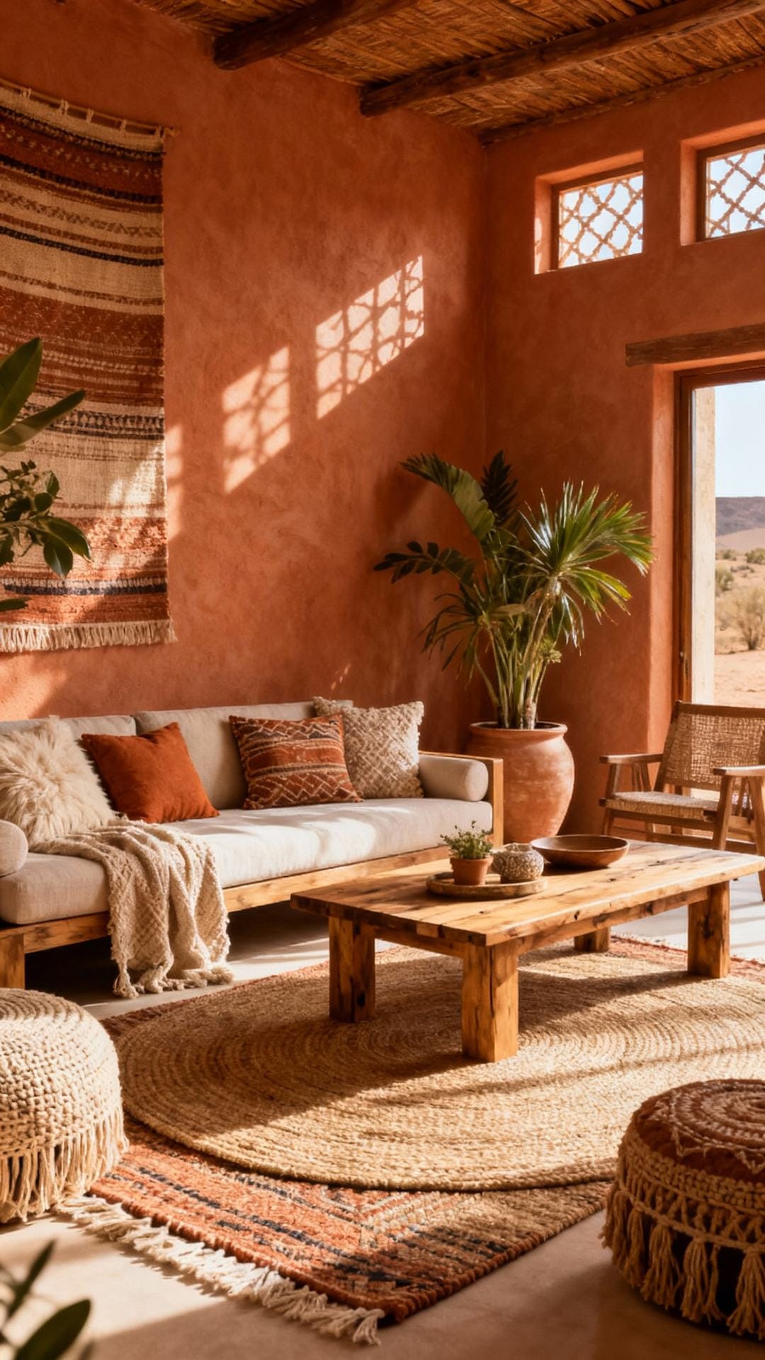 Sun-Baked Desert Retreat With Terracotta and Sand