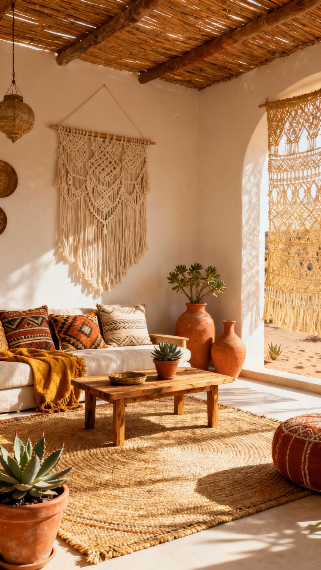 Sun-Drenched Desert Nomad Retreat