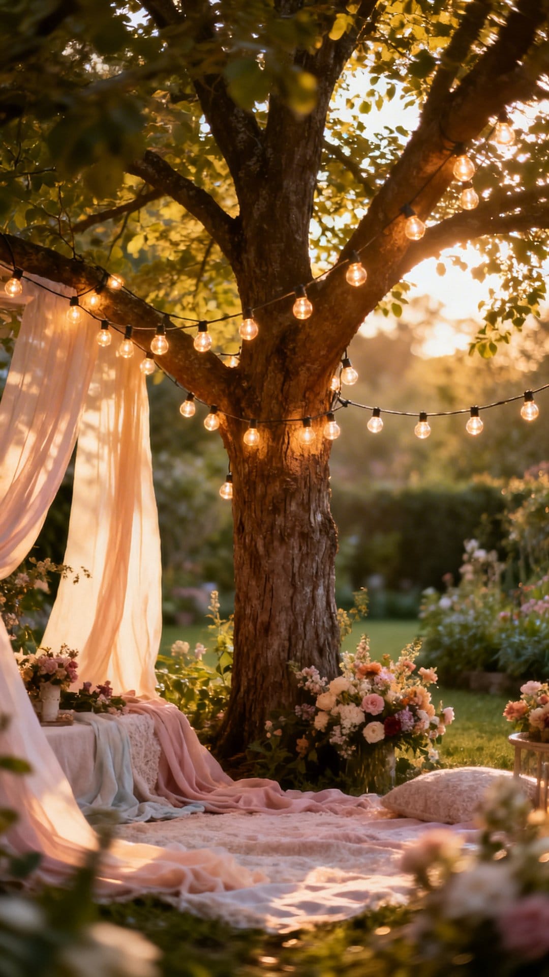 Surround A Tree For Enchanted Garden Feels