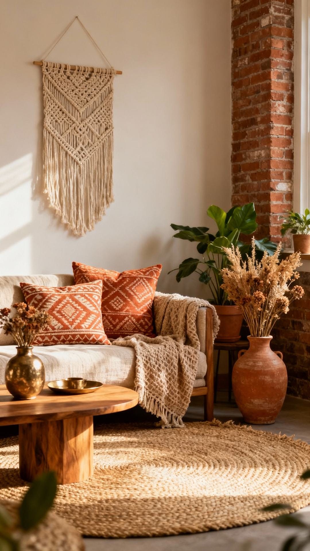 Terracotta Maximalist With Pattern Play