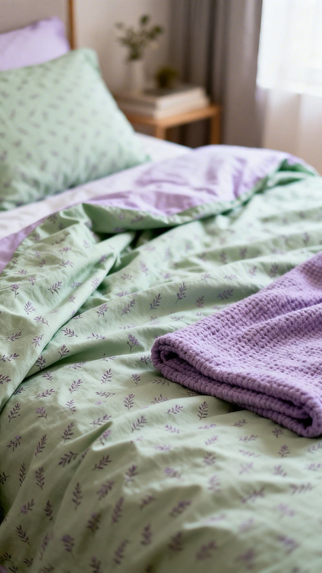 Try Patterned Sheets With Micro-Prints