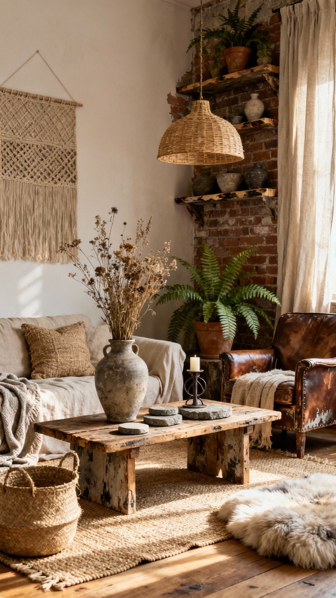 Wabi-Sabi Neutrals With Raw Texture