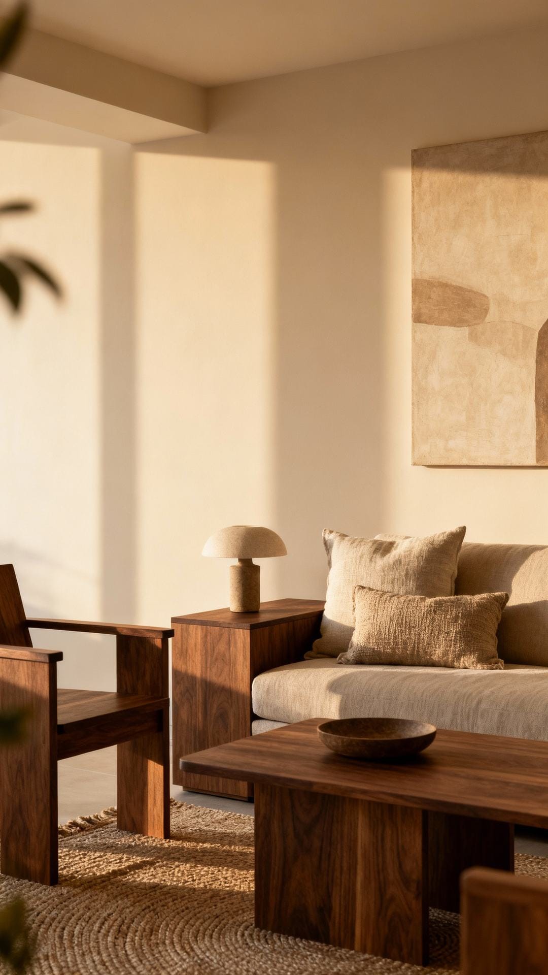 Warm Minimal With Walnut and Soft Textures