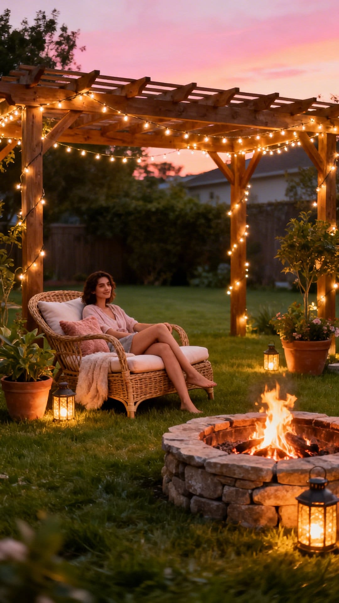 Warm Outdoor Lighting That Flatters Everyone