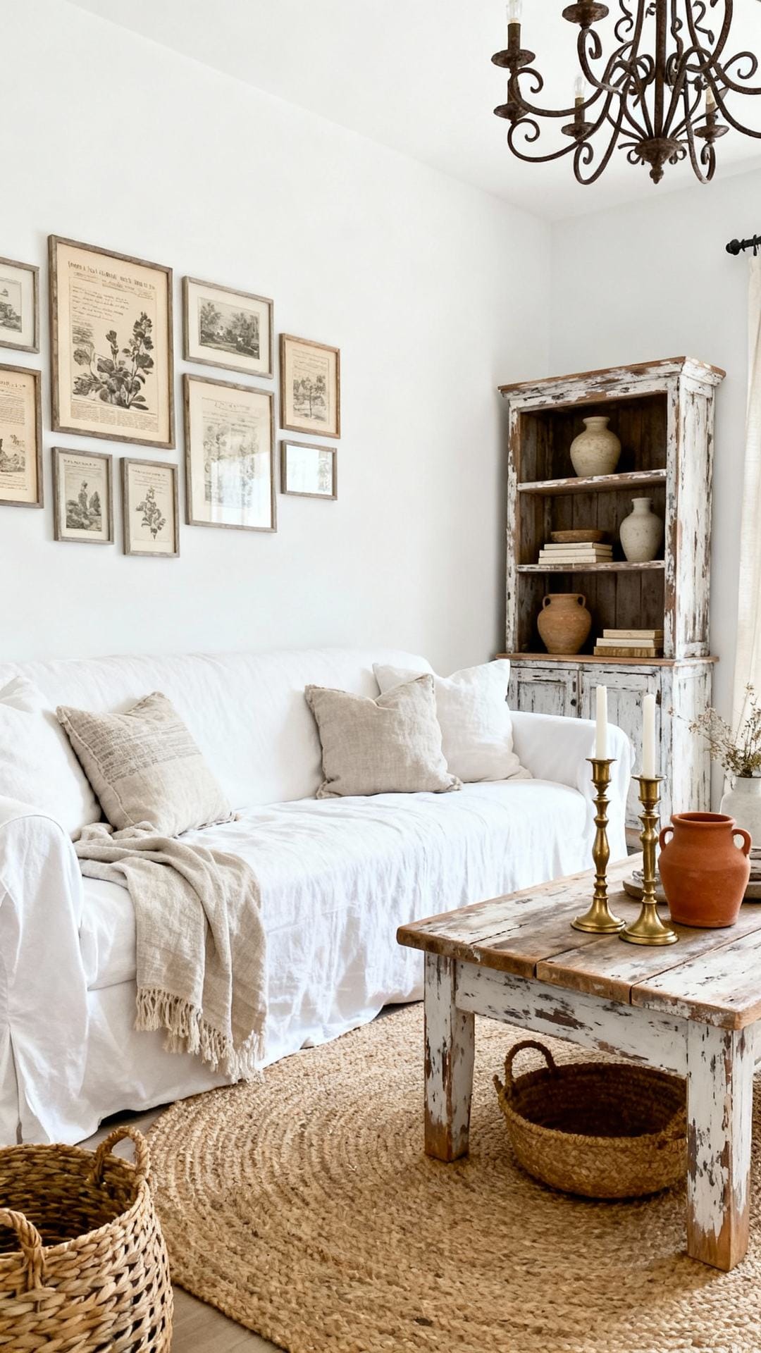 White-On-White Farmhouse With Texture