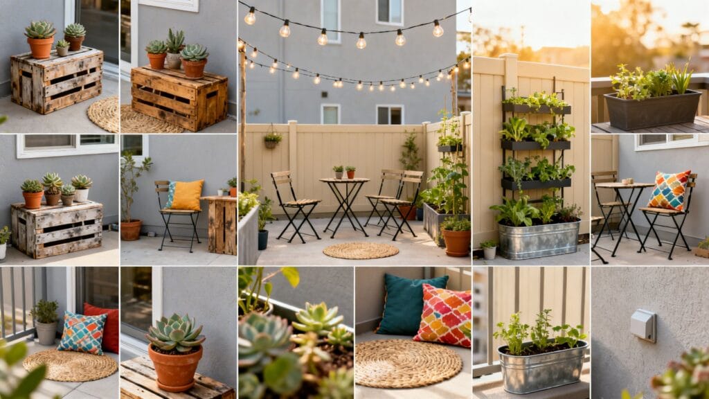 19 Apartment Patio Ideas on a Budget: Chic, Small-Space Tips