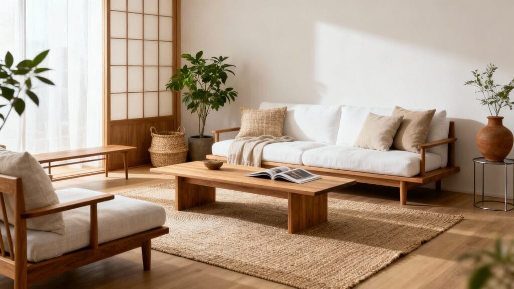 24 Japandi Living Room Decor Ideas for Calm, Modern Style