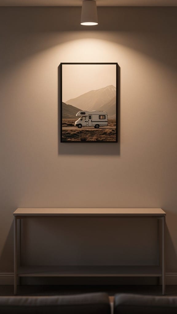 Accent Lighting on Artwork or Decor