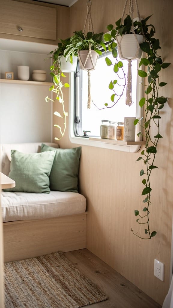 Add Earthy Green Accents