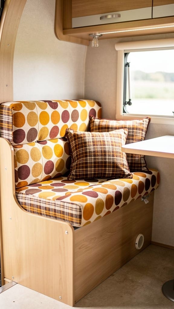 Add Funky Retro Patterns to Your Seating
