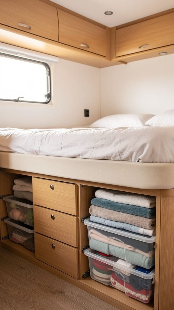 Add Smart Storage Under the Bed