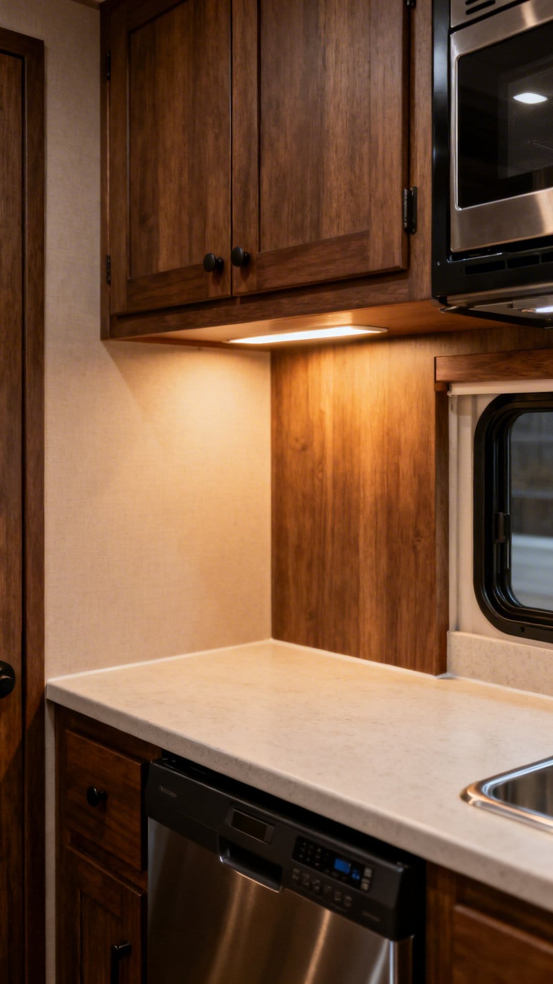 Add Under-Cabinet Lighting