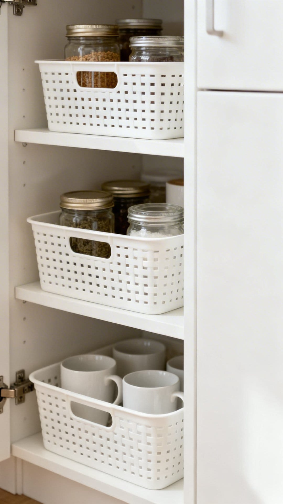 Add Under-Shelf Baskets