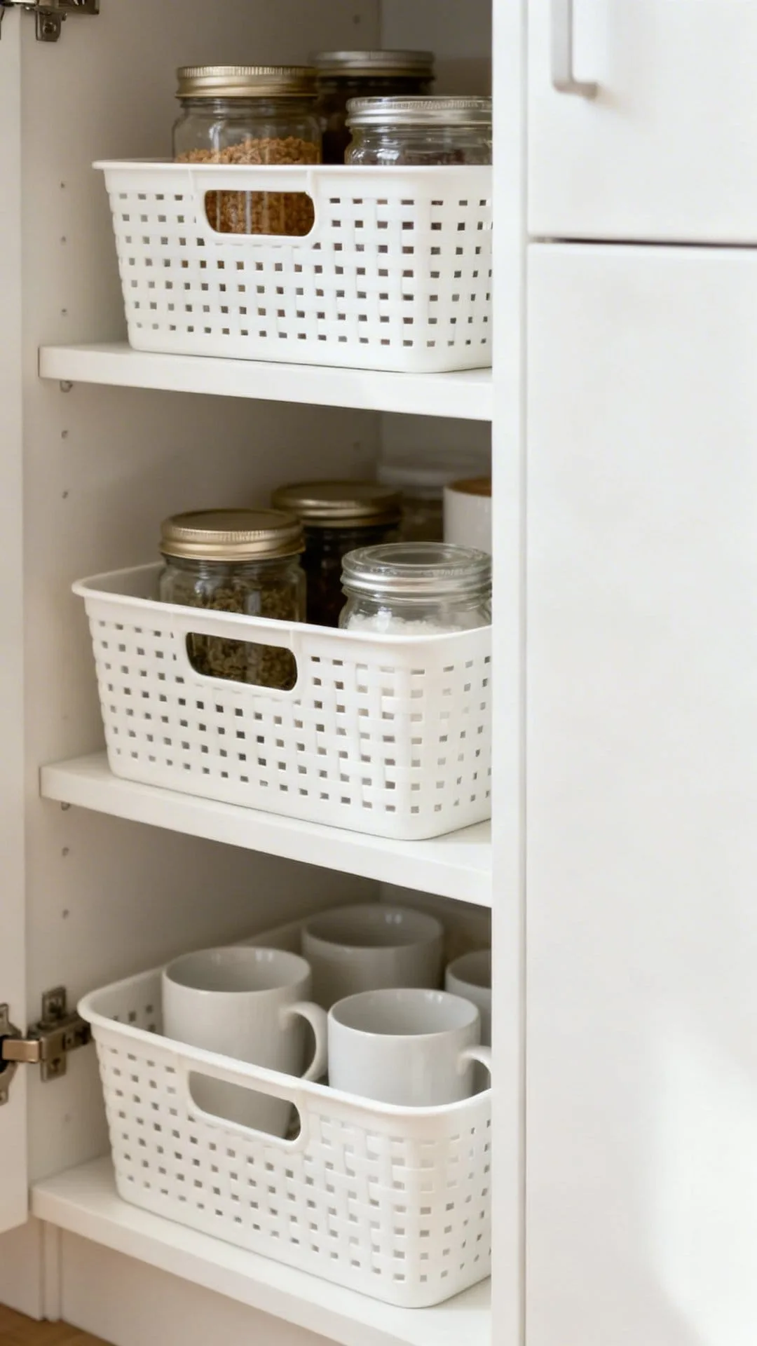 Add Under-Shelf Baskets
