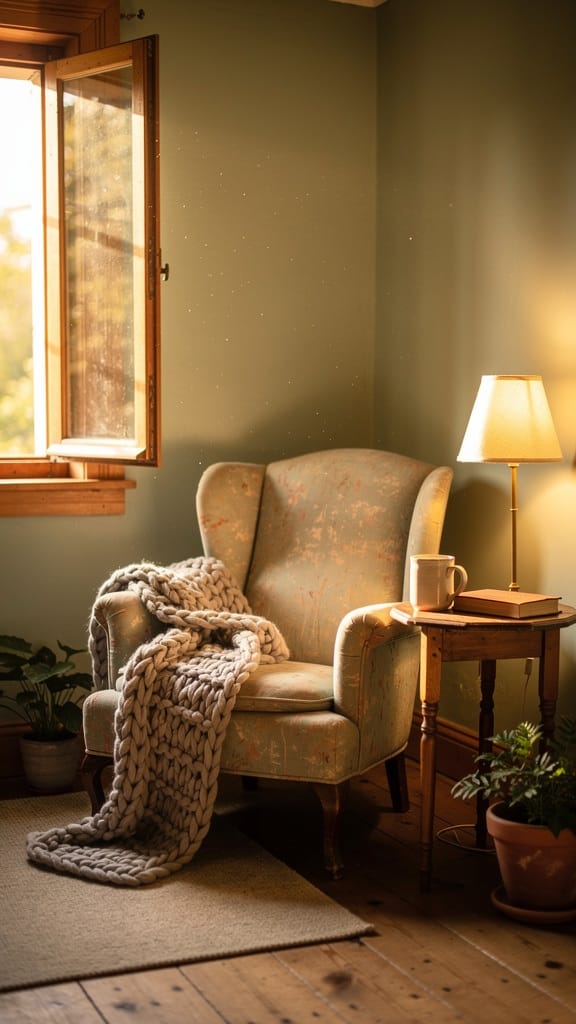 Add a Reading Nook with Old-Fashioned Comfort