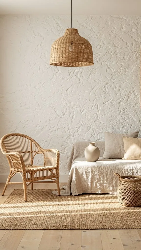 Add a Touch of Wicker or Rattan