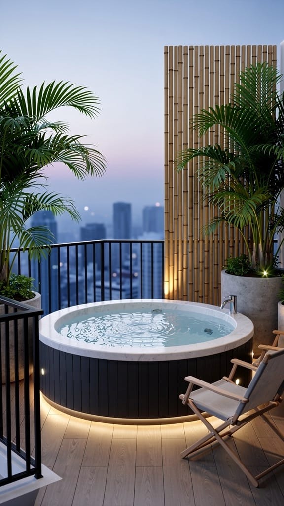 Balcony Jacuzzi Retreat