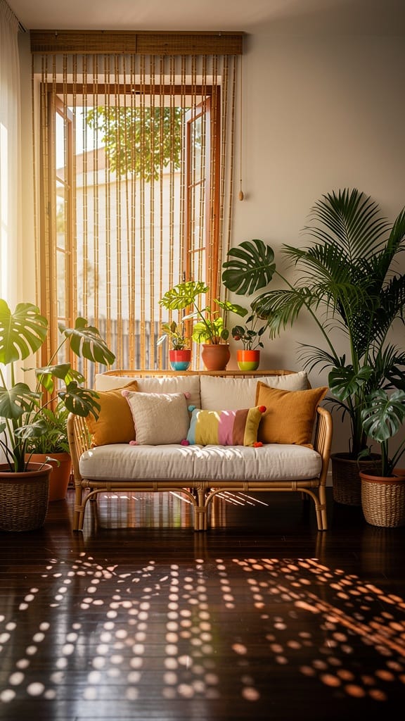 Bamboo Beaded Curtains