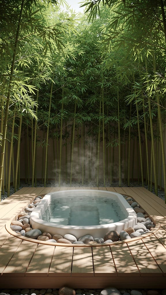 Bamboo Garden Enclosure