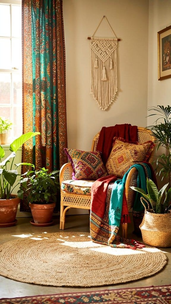 Bohemian Chic with Indian Flair