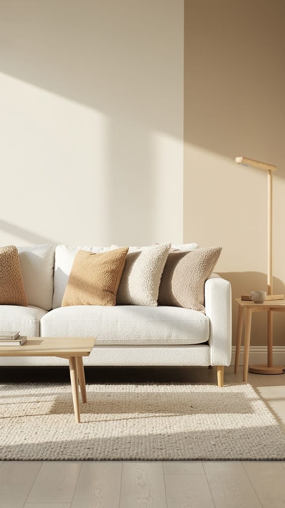 Brighten with Soft Whites and Warm Neutrals