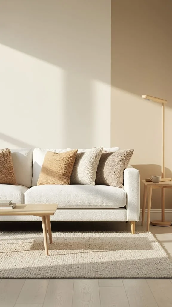 Brighten with Soft Whites and Warm Neutrals
