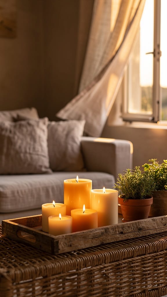 Bring In Summer Scents and Candles