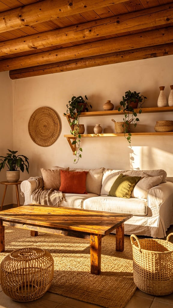 Bring in Natural Wood Accents