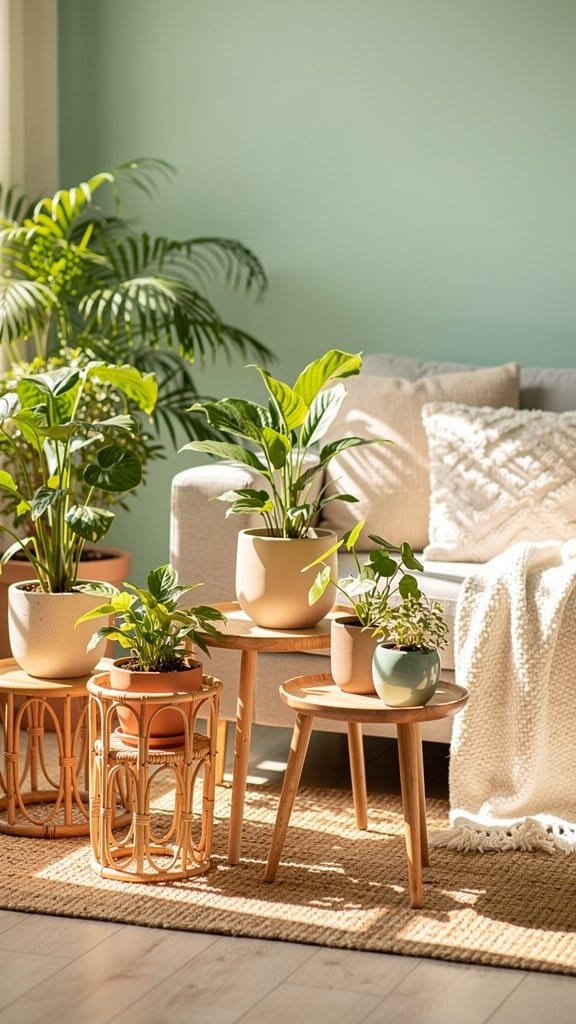 Bring in Potted Greenery