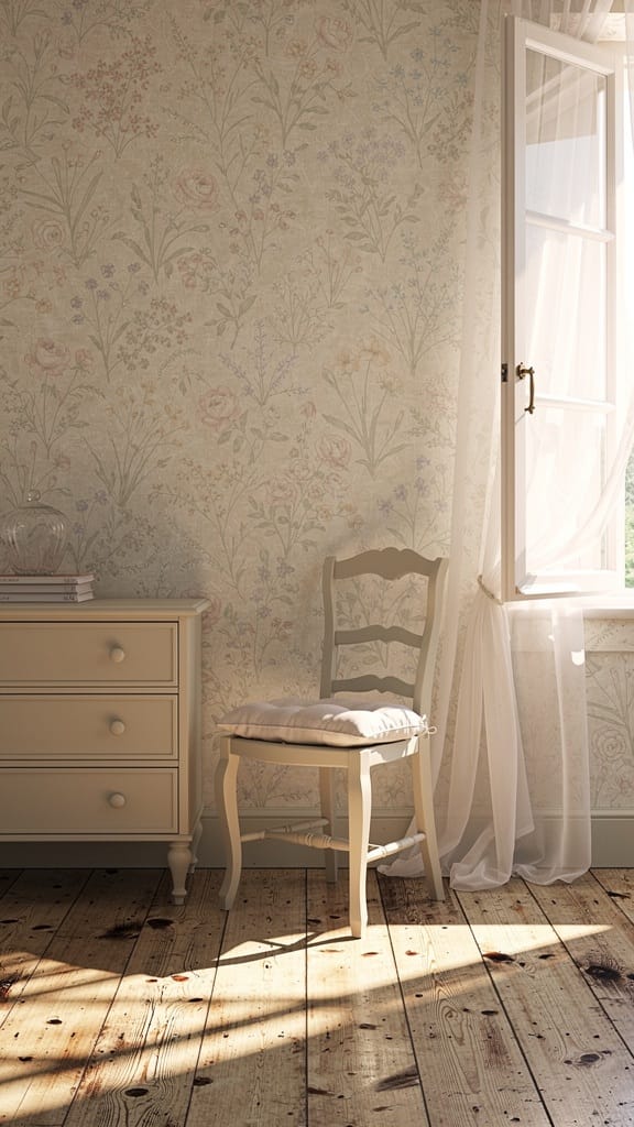 Bring in Vintage-Inspired Wallpaper