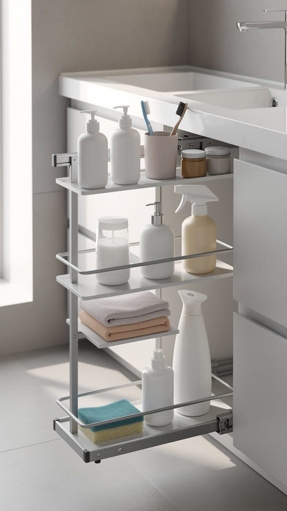 Build Narrow Pull-Out Shelves