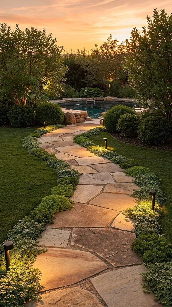 Build an Earth-Toned Stone Pathway