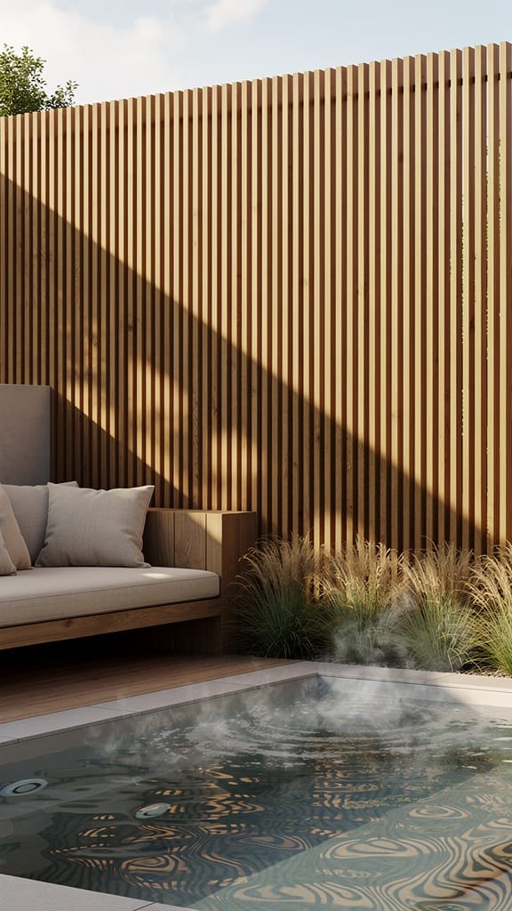 Built-In Privacy Wall