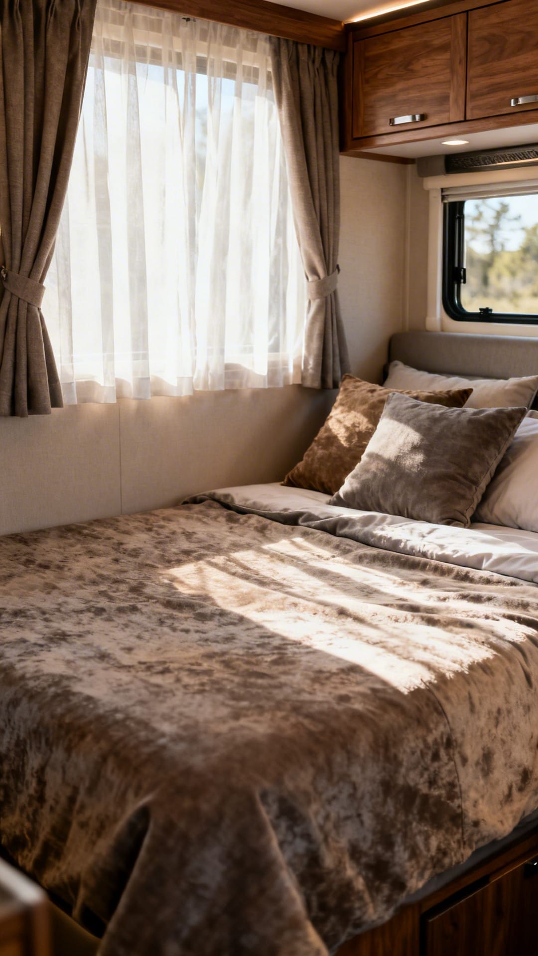 Camper Bedspread Upgrade