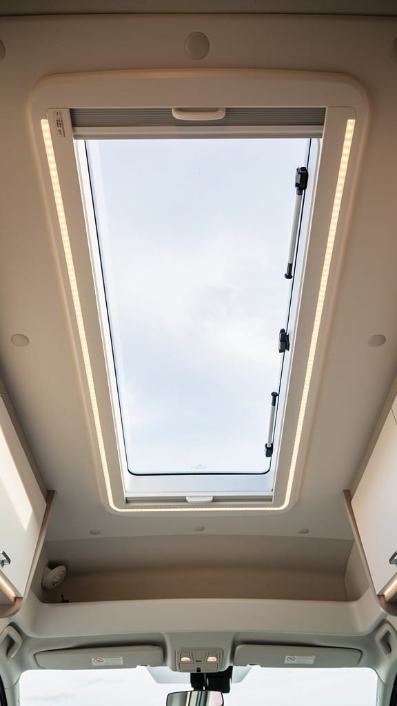 Ceiling Skylights with Integrated LEDs
