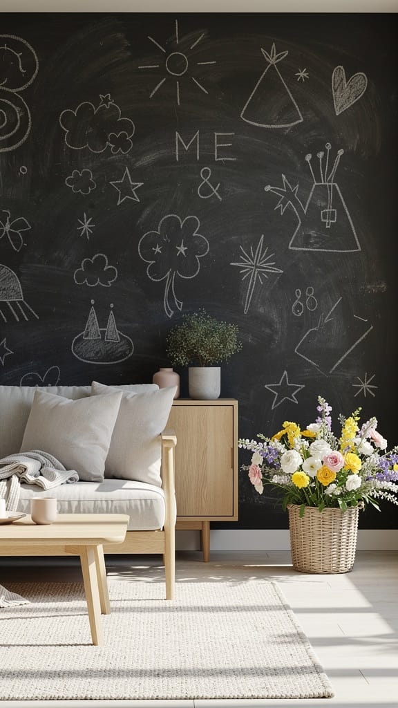 Chalkboard or Whiteboard Wall