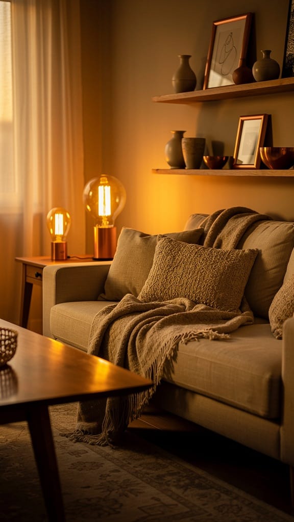 Choose Warm-Toned Light Bulbs