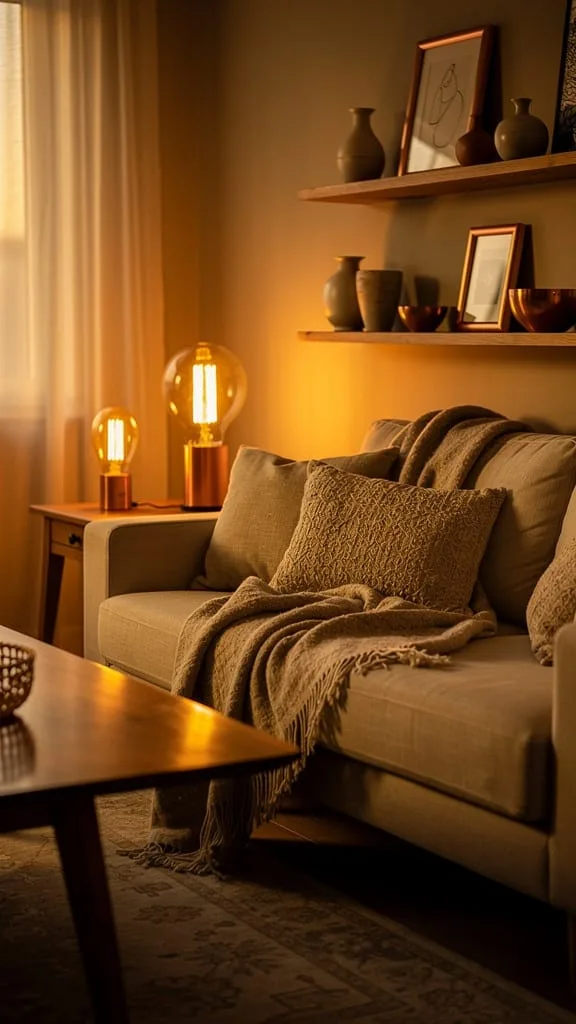 Choose Warm-Toned Light Bulbs