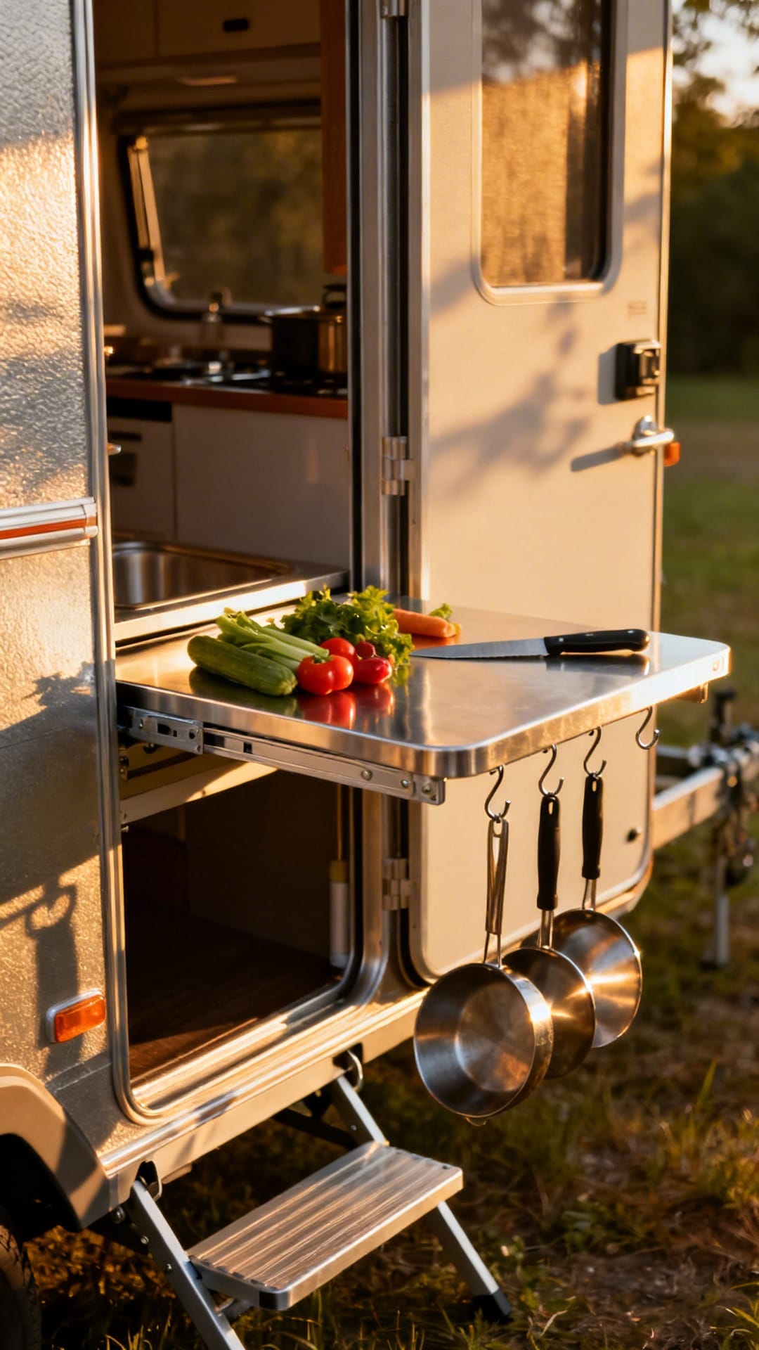 Collapsible Kitchen Stations