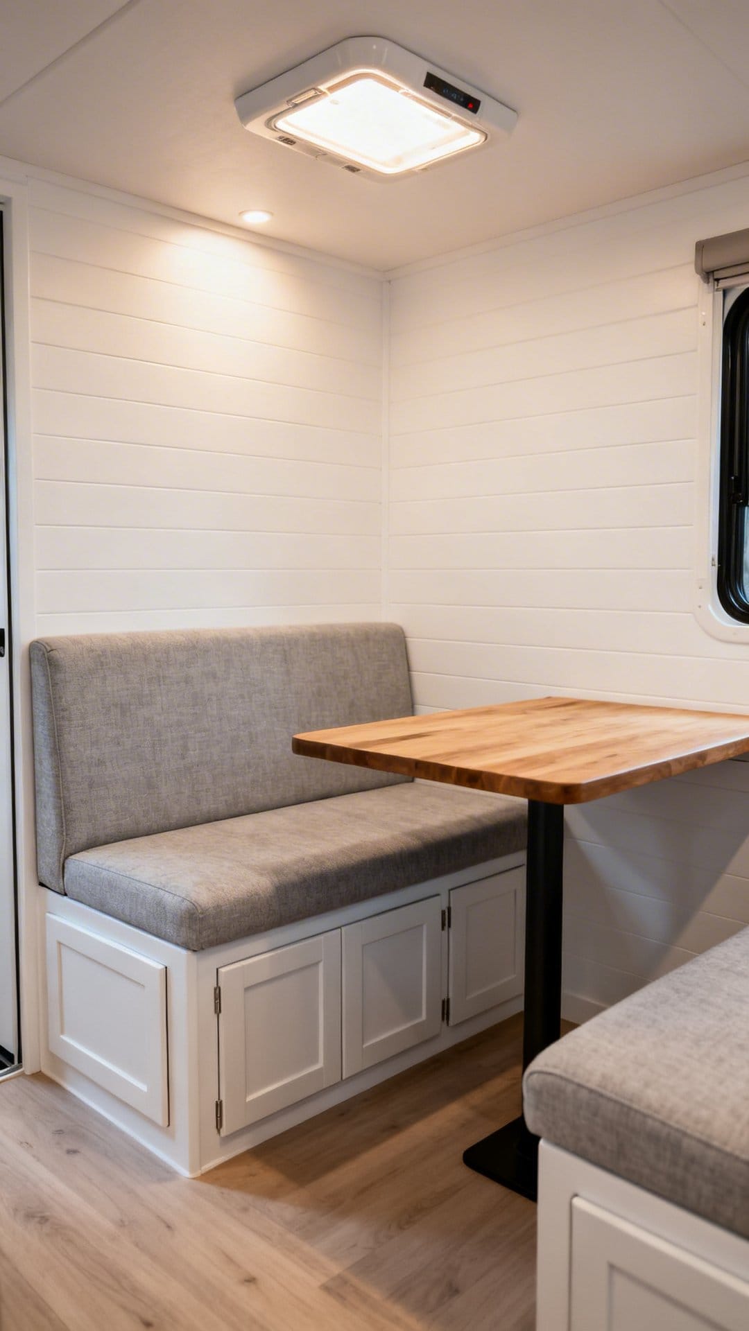 Convert Seat Benches Into Multi-Purpose Storage