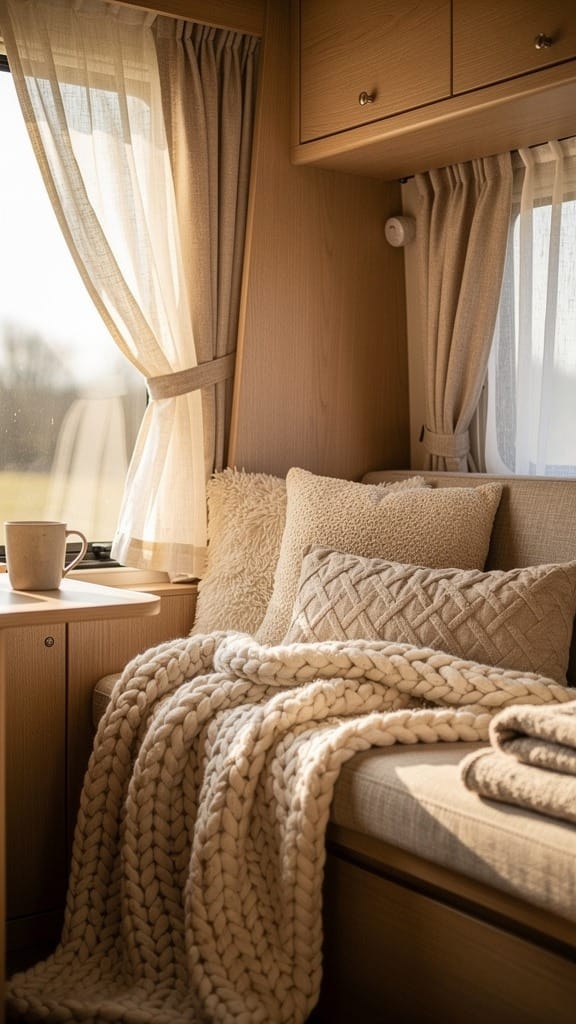 Cozy Up With Textured Fabrics