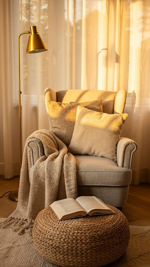 Create a Reading Nook With Soft Glow