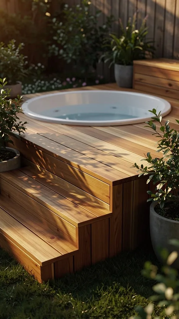 Create a Wooden Deck Base