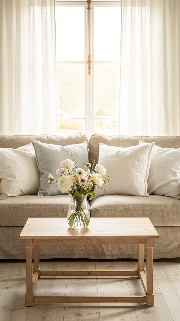 Crisp White Cotton Pillows